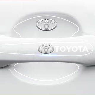 สติ๊กเกอร์ฟิล์ม Tpu ป้องกันรอยขีดข่วนสําหรับติดประตูรถยนต์ Toyota Nissan