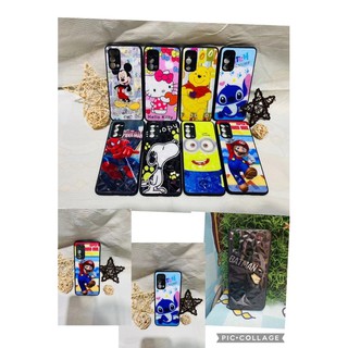 9ลาย เคส 3D ลายการ์ตูน สำหรับ รุ่น redmi redmi9t RealmeC12 RealmeC15 RealmeC21 Realmi9A RealmeC17