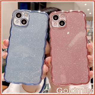 🔥 กลิตเตอร์เคสไอโฟน13Promax 2in1 ใสลายคลื่นกล้องป้องกันเต็มรูปแบบกันกระแทกสำหรับ เคส Apple iPhone 7 8 plus 13 12 เคสไอโฟน7พลัส Xr เคสไอโฟน13 Pro Max X เคส i8plus SE3 2022 เคสไอโฟนxr เคสไอโฟนSE2 2020 Bling Bling Case