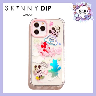 [พร้อมส่ง‼️ของแท้100%] Disney x Skinnydip Mickey In Love Shock Case