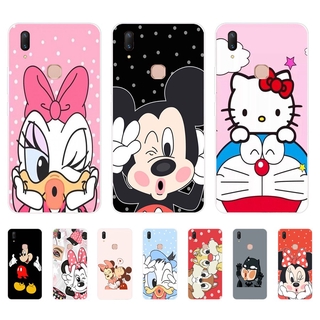 เคสโทรศัพท์มือถือ Tpu ลายการ์ตูนมิกกี้เมาส์สําหรับ Vivo V9 V9 Pro V19 Y3 Y53