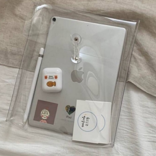 [พร้อมส่งจากไทย] ซองใส  pvc แข็ง ไว้ใส่สมุดหนังสือ