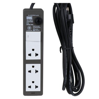 รางปลั๊กไฟ 3 ช่อง 1 สวิตซ์ UNIC S403-1 3 ม.  POWER STRIP UNIC S4031 3-OUTLET 1-SWITCH 3M