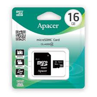 Apacer SDHC Card Class 4, 16GB