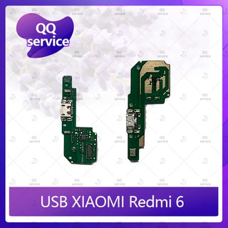 USB Xiaomi Redmi 6/Xiaomi Redmi 6A อะไหล่สายแพรตูดชาร์จ Charging Connector Port Flex Cable（ได้1ชิ้นค่ะ) QQ service