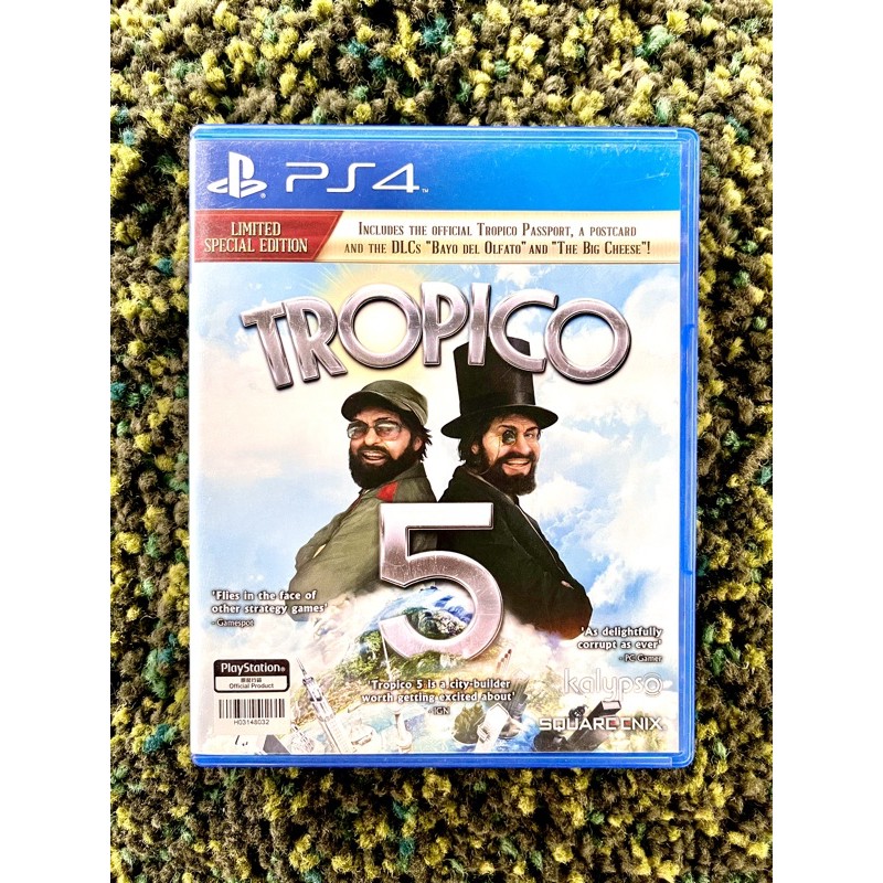 แผ่นเกม ps4 มือสอง / Tropico 5