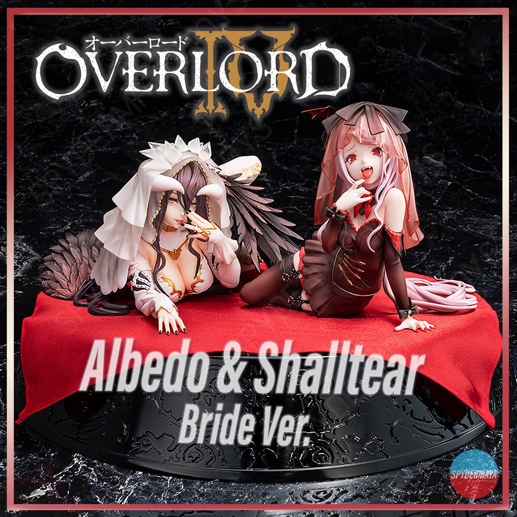 [พร้อมส่ง] ฟิกเกอร์ Albedo & Shalltear: Bride Ver. Special Set - Overlord IV - KADOKAWA