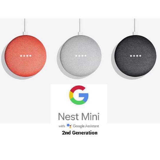 Google Nest Mini (Google Home mini 2nd Genelation) [Used] Google Nest mini รองรับภาษาไทย แล้ว ลำโพง 