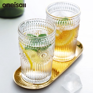 Oneisall แก้วกาแฟใส แบบสองชั้น หนา บรรเทาอาการปวด 280 มล. 370 มล.