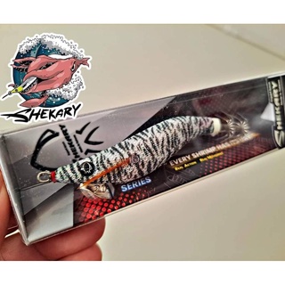 โยกุ้งตกหมึก SHEKARY รุ่น Limited มีขนาด 2.5/3.0 (เสือขาว)