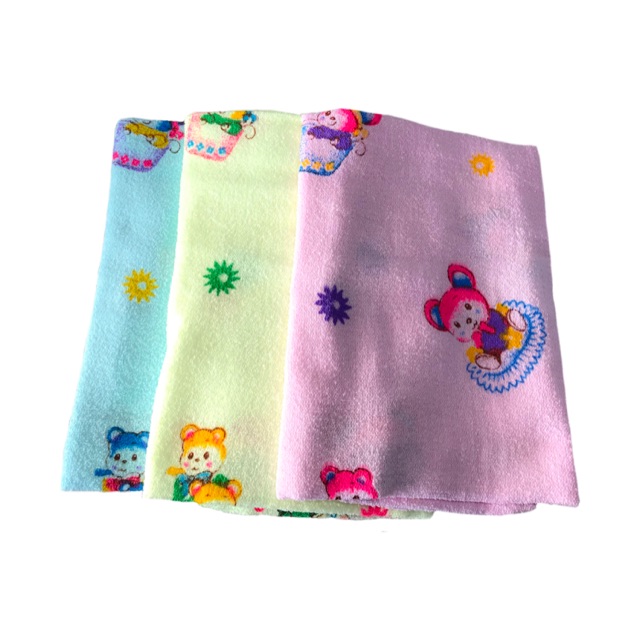 ผ้าขนหนู ลายการ์ตูน ซับน้ำดี ขนาด 23x46 นิ้ว