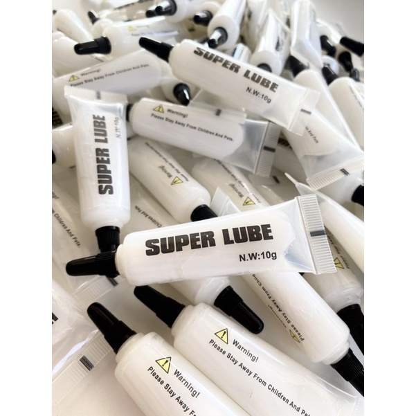 Super Lube จารบีขาว สำหรับบำรุงรักษาเครื่องสัก