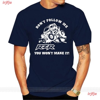 Tee New Rzr Polaris Off-Road Thru T-shirt เสื้อยืดผู้ชาย ดพิมพ์ลาย ดผ้าเด้ง คอกลม cotton แฟชั่น sale