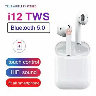 i12 tws airport touch bluetooth 5.0 earphone 3D wireless [barang ready] versi baru