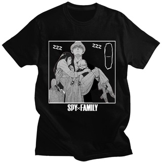 [100% Cotton] ขายดี เสื้อยืดแขนสั้น ผ้าฝ้าย พิมพ์ลายกราฟฟิค Spy X Family Yor Forger Loid Forger แฟชั่นฤดูร้อน สําหรับผู้