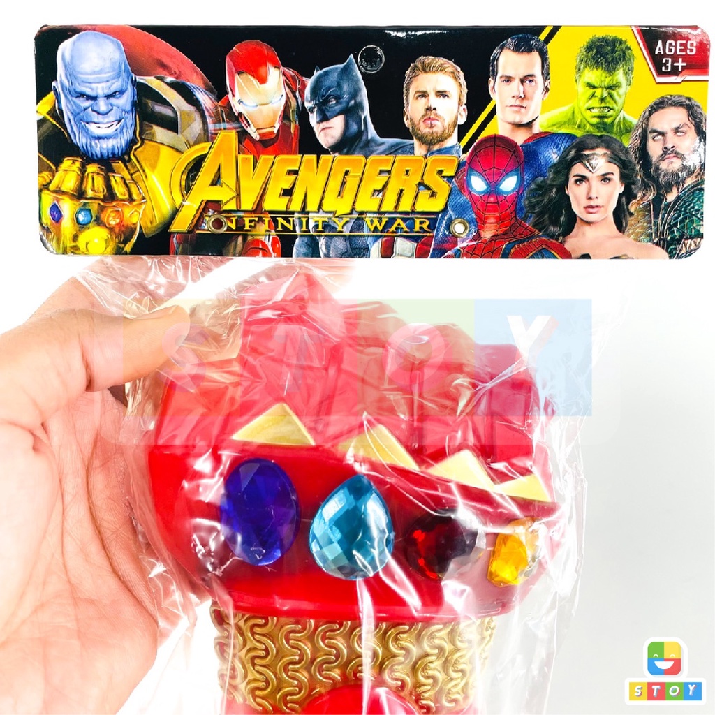 ถุงมือไอรอนแมน พร้อมอัญมณี 5 เม็ด อินฟินิตี้ สีสันสวยงาม จากอเวนเจอร์เอนเกม - รูปที่ 6