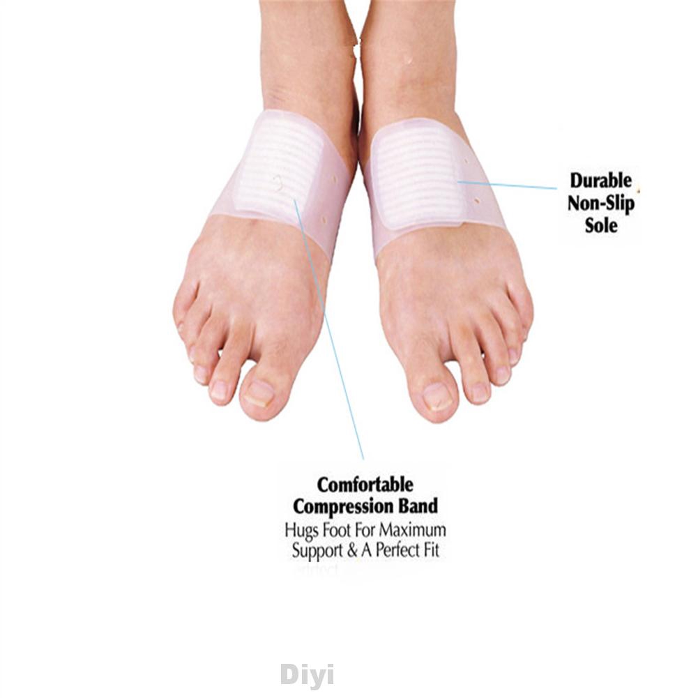 1 Pair Correction Flat Feet Foot Care Relief Fasciitis Silicone Gel ...