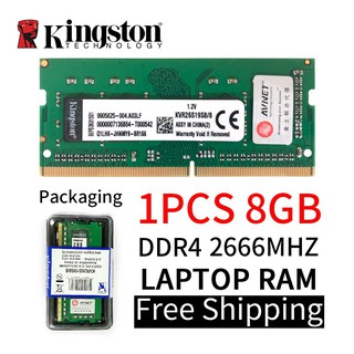 แรมหน่วยความจําแล็ปท็อป โน้ตบุ๊ก สําหรับ Kingston 8GB DDR4 2666MHz PC4-21300 1.2V