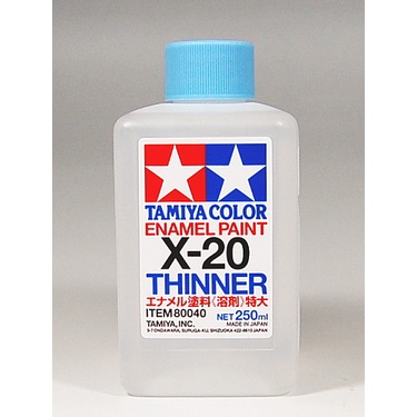 4950344067510 :Tamiya 80040 (Enamel) X-20 Solvent (Extra Large) (250ml) (Solvent)