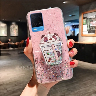 ทรายดูด เคส Xiaomi Redmi 9 9A 9C 8 8A 7A Note 8 Pro 9 Pro Max 9s 10 Pro K40 Pro Bling Glitter Cute Cartoon Bears Design Quicksand Case With Stand Holder Casing Cover