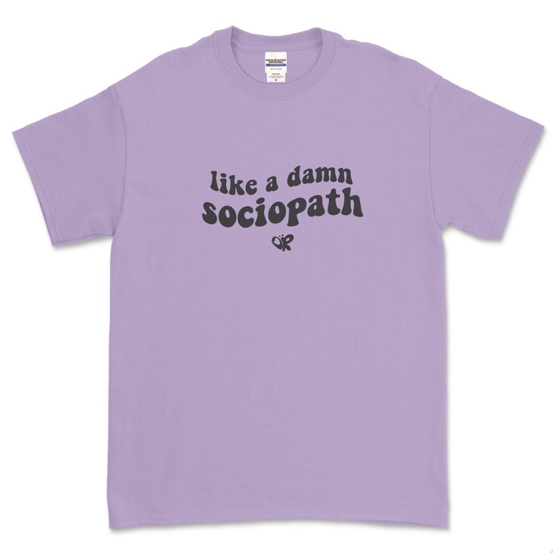 Like A DAMN SOCIOPATH - เสื้อยืด OLIVIA RODRIGO