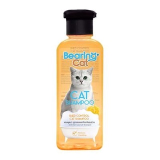 Homehapp แชมพูแมว สูตรลดและป้องกันขนร่วง BEARING CAT ขนาด 250 มล. สีส้ม