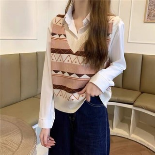 เสื้อกั๊กลายบางๆน่ารักๆ