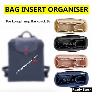 【นุ่มและเบา】ที่จัดระเบียบกระเป๋า กระเป๋าจัดระเบียบ LONGCHAMP LE PLIAGE backpack bag organizer กระเป๋าเป้สะพายหลัง ในกระเป๋าจัดระเบียบ ช่องเก็บของ หลายช่อง กระเป๋าซิป