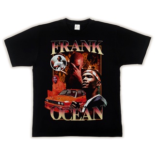 [100% Cotton] เสื้อยืดแขนสั้น ทรงหลวม ลาย Frank Ocean High Street สไตล์ฮิปฮอป สําหรับผู้ชาย