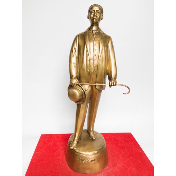 พระบรมรูปจำลอง พระปิยมหาราช รัชกาลที่5 เสด็จประพาสยุโรป(King Rama V)วัดบวรนิเวศวิหาร