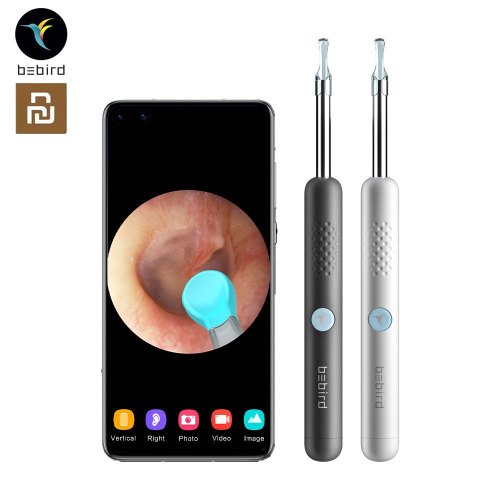 Xiaomi Bebird R1 Smart Visual Ear Sticks Endoscope 300W High Precision