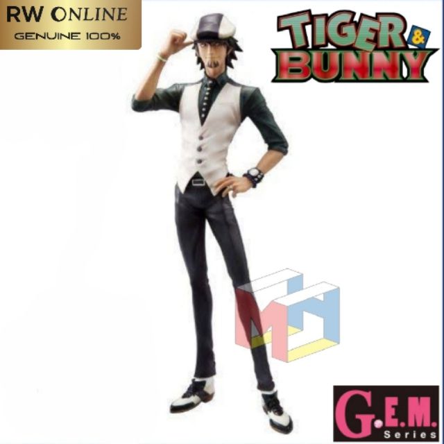 GEM Series Tiger &amp; Bunny 1/8 Scale Pre-Painted PVC Figure: Kaburagi T Kotetsu
