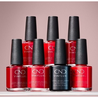 สีทาเล็บธรรมดากึ่งเจล🇺🇸 CND Vinylux นำเข้าจากอเมริกา แห้งไว ติดทนนาน ของแท้ 100% จากบริษัทนำเข้า