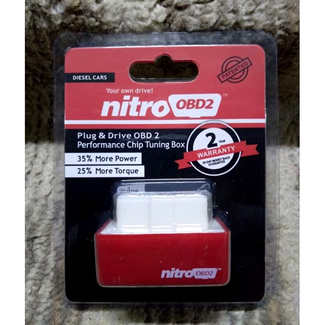 ของแท้100 % CAR NITTRO OBD2 กล่องประหยัดน้ำมัน เพิ่มแรงม้า ดีเซล