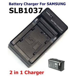 แบตเตอรี่ และที่ชาร์ต ซัมซุง SLB1037/Samsung Battery SLB-1037 แบตเตอรี่ กล้อง Samsung SLB-1037(Fuji NP-60) ใช้กับกล้อง