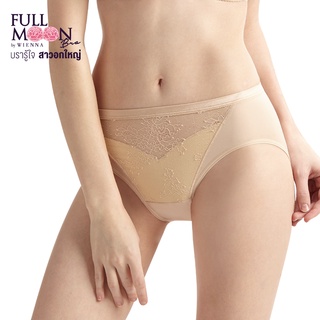 WIENNA PANTIES  Full Moon กางเกงชั้นใน แบบครึ่งตัว NU41407 สีเบจ สีเขียวเข้ม สีเทา สีแดง