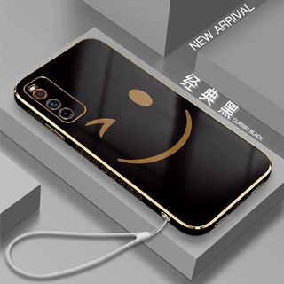 เคสโทรศัพท์ซิลิโคนพิมพ์ลายหน้ายิ้มสไตล์หรูหราสําหรับ Samsung Galaxy A32 A52 A72 A22