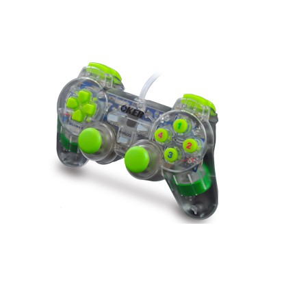 จอยคอมพิวเตอร์ จอยเกมส์ JOY USB Oker U706 ดำ U707 ใส