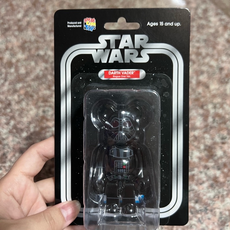 Bearbrick Star Wars Darth Vader Rogue One Ver 100% ใหม่ไม่แกะ
