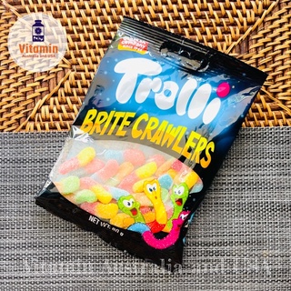 Trolli ทรอลลี่ brite crawlers เยลลี่นำเข้าจากเยอรมัน ขนาด 90 กรัม