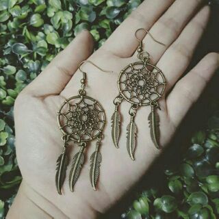 ต่างหูดรีมฯ สีทองเหลือง