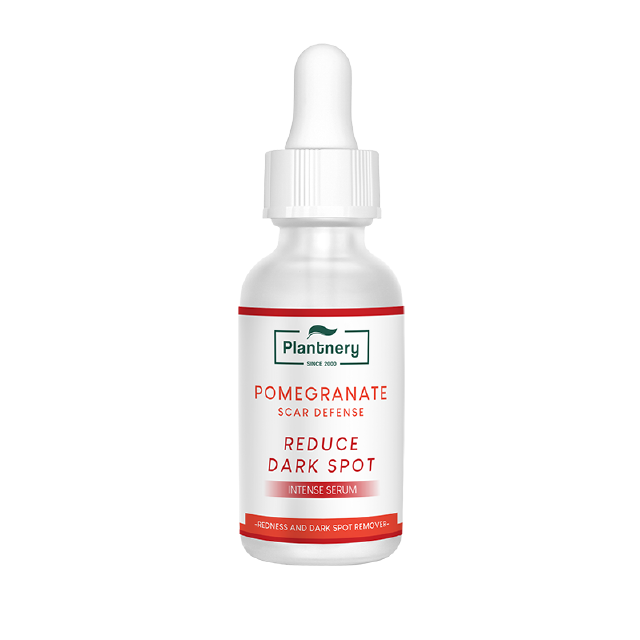 Plantnery Pomegranate Scar Defense Serum 30 ml สูตรใหม่ เซรั่มทับทิม ลดรอยสิว รอยดำ แผลสิว ลดลงใน 15 วัน