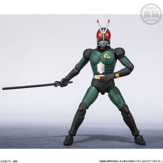 (พร้อมส่ง) Shodo x kamen rider 5 kamen rider Black RX