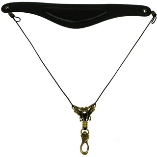 Whimory สายสะพายแซกโซโฟน หนังแท้ ระดับมืออาชีพ รุ่น YSL-S (สายสะพาย Sax, Saxophone Strap) ** Made in Korea **