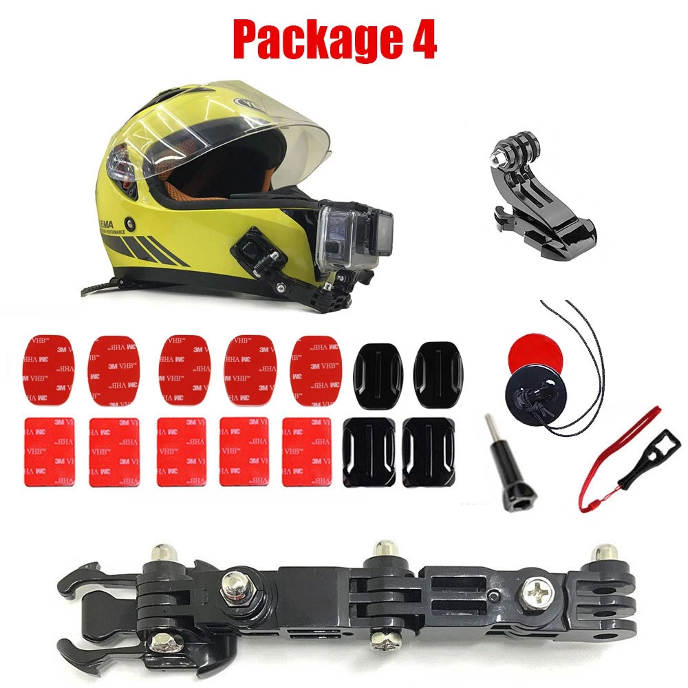 [INDE390ลด15%]ฐาน 3M ติดหมวกกันน๊อค gopro helmet mount สำหรับกล้อง Action Camera GOPRO OSMO Insta360 Action Camera thumbnail 9
