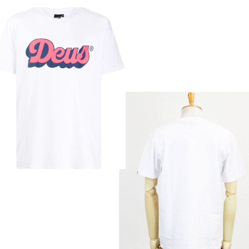 เสื้อยืด Deus Ex Machina ของแท้ 100% Full Tag Label Washing