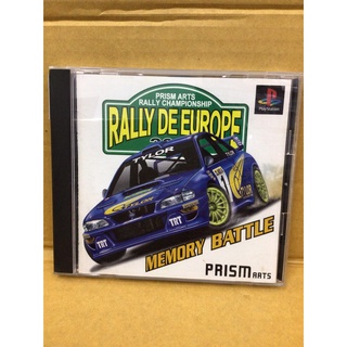 แผ่นแท้ [PS1] Rally de Europe - Memory Battle (Japan) (SLPS-02679)