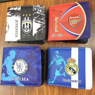 Wealthy Club กระเป๋าสตางค์ Royal Malaysia Juven Chelsea Football Fan Wallet กระเป๋าสตางค์ผู้ชาย ผู้หญิง กระเป๋าสตางค์ Liverpool