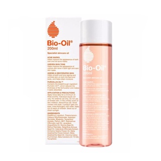 Bio Oil ไบโอ ออยล์ 200มล. ช่วยเรื่องรอยแผลเป็น รอยแตกลาย และปัญหาผิวแห้ง.