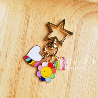 START • スタ−ト พวงกุญแจ สีสัน สดใส น่ารัก Colorful Keychain ของขวัญปีใหม่ พร้อมส่ง